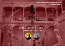 Tablet Screenshot of marquesdelosvelez.com